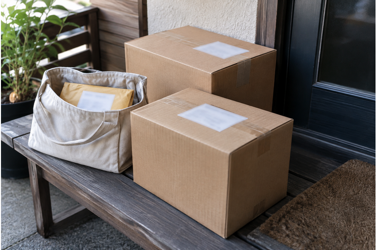 小さな荷物ほど、置き忘れに注意。