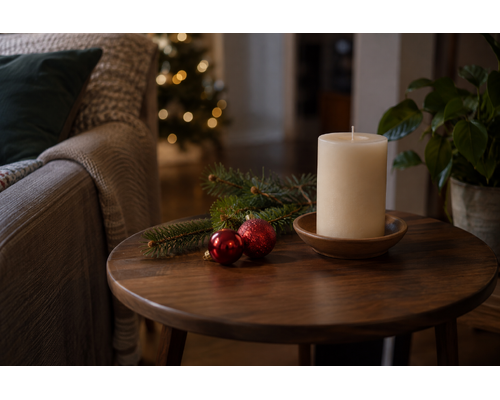 クリスマスイブ、いつもの場所に彩りを。