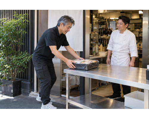 鶴見区発ケータリング1件チャーター。受け渡し条件からご相談を