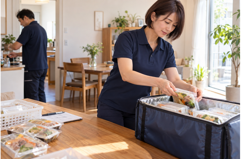 フードデリバリーは受け渡しも大切。始める前に聞きたい流れ