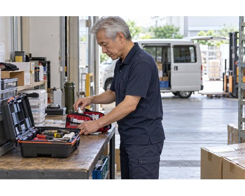 仕事道具は「車にある」から「すぐ使える」へ