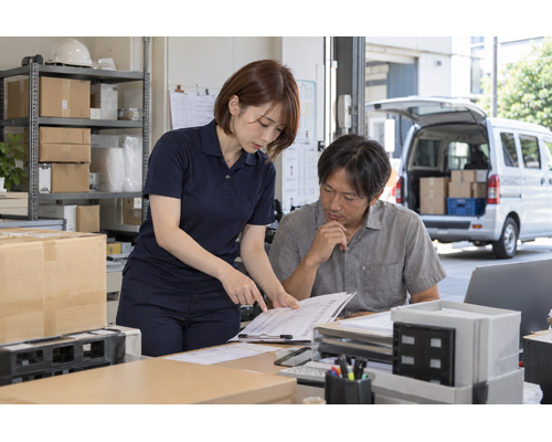 8月の配送相談。単発の依頼も、まずは荷物と行き先から