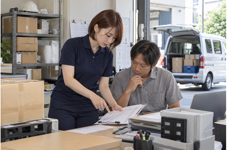 8月の配送相談。単発の依頼も、まずは荷物と行き先から