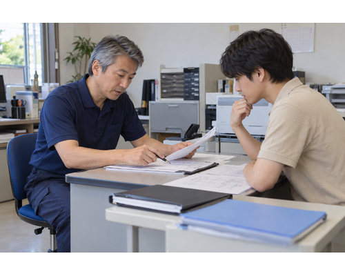 運送の仕事を始める前に。黒ナンバーの手続きを確認