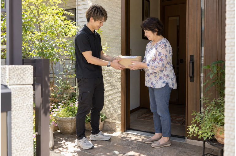 都筑区8:00着車の個人宅配送スポット。単日1日からOK！