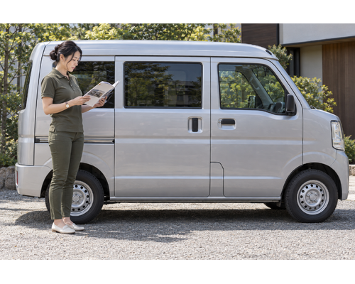 軽バンの新車価格を確認。エブリイは仕様でどれくらい違う？