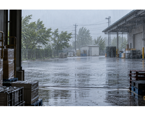 台風14号が九州へ。連休の配送も気象情報を優先して