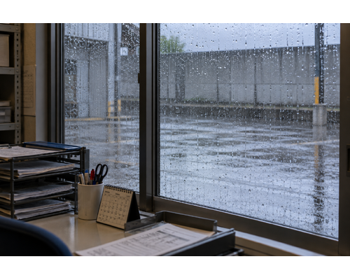静岡県で大雨。配送先の状況は雨が弱まってからも確認を