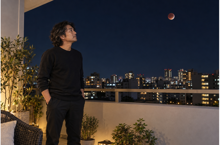 今夜は皆既月食。夜間配送の途中で空を見上げるなら安全な場所で