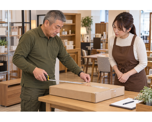 家具配送を検討するとき。商品名だけでは分からない確認事項