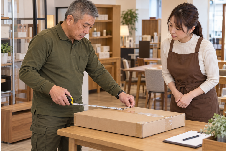 家具配送を検討するとき。商品名だけでは分からない確認事項