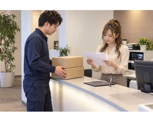 女性ドライバーさんに人気。12月後半のPC関連商品配送スポット