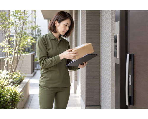 納品先のチャイムを押す前に。宛先と受け渡し情報をもう一度