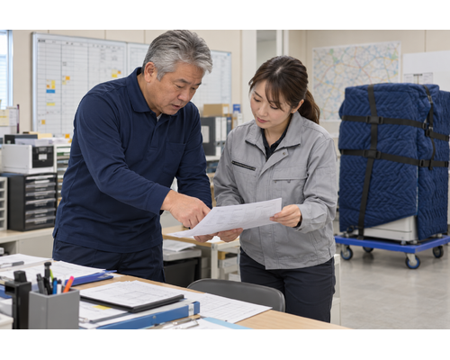 OA機器作業補助の12月募集。追走後の連絡方法も確認を