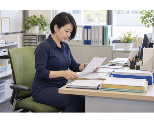 仕事納めの前に、未確認の連絡や書類を一つずつ整理