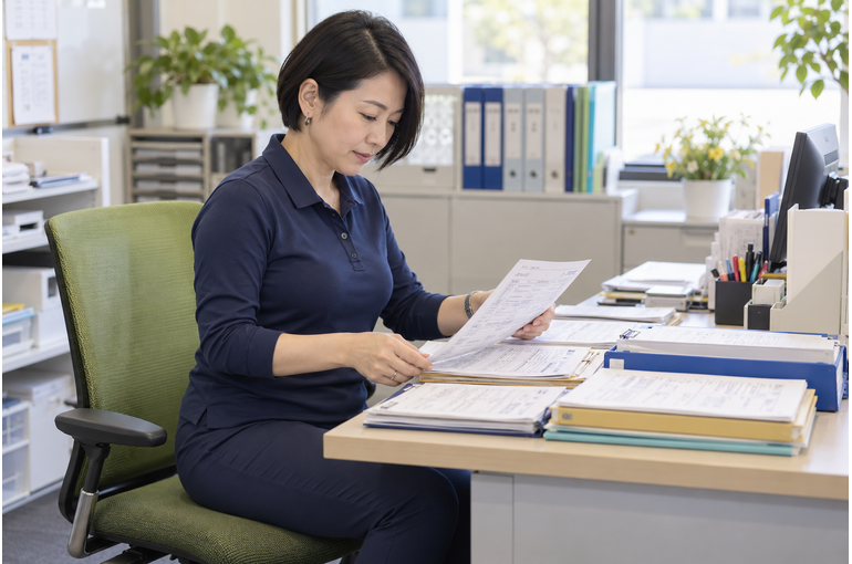 仕事納めの前に、未確認の連絡や書類を一つずつ整理