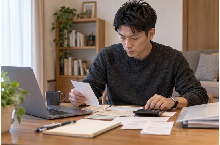 今日から所得税等の確定申告受付。書類は項目ごとに整理を
