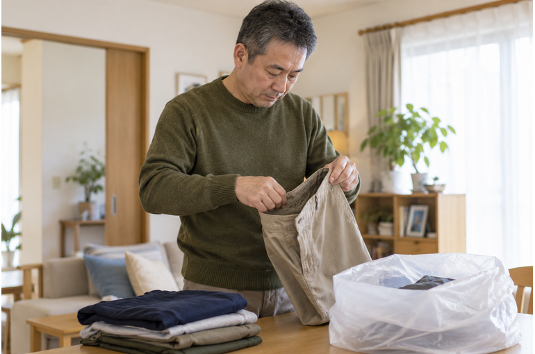 新生活の片付け、古着は袋に入れたら終わり？