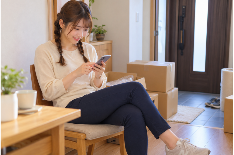 引っ越し直後の配送、旧住所のまま注文していませんか？