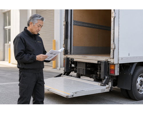 トラックのパワーゲート、荷台のリフトは誰でも使ってよい？