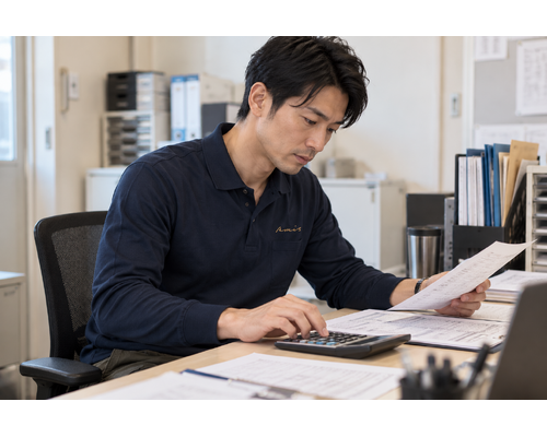 年度末の請求、配送完了の記録と金額を先に突き合わせよう
