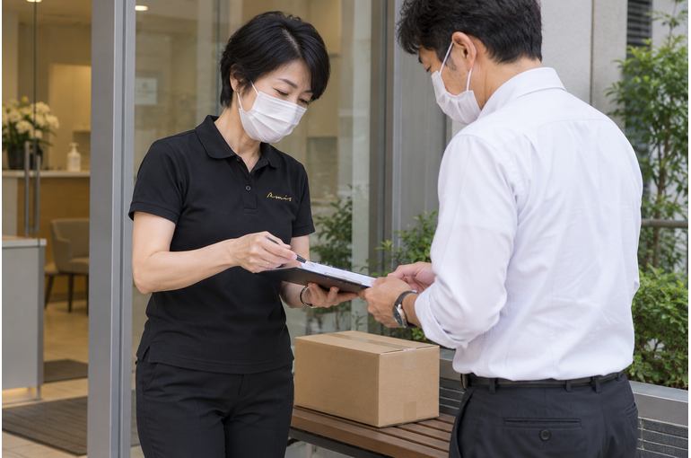新型コロナは今日から5類へ。納品先の案内は引き続き確認を